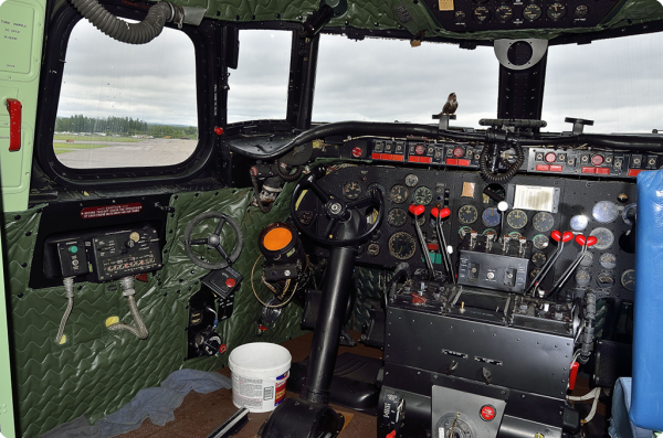 Cockpit restored